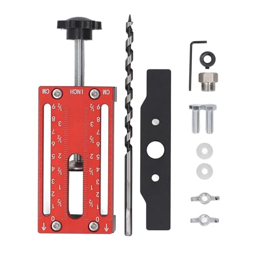 Dyocoag Schrankvorlage Werkzeug Aluminiumlegierung Einstellen Sie Stütze Armholzbohrbohrung Damen -Guide Punch -Locator Bohranleitung für Schranktür Montage -Jig Dyocoag Schrankvorlage Werkzeug Aluminiumlegierung Einstellen Sie Stütze Armholzbohrbohrung Damen -Guide Punch -Locator Bohranleitung für Schranktür Montage -Jig von Dyocoag