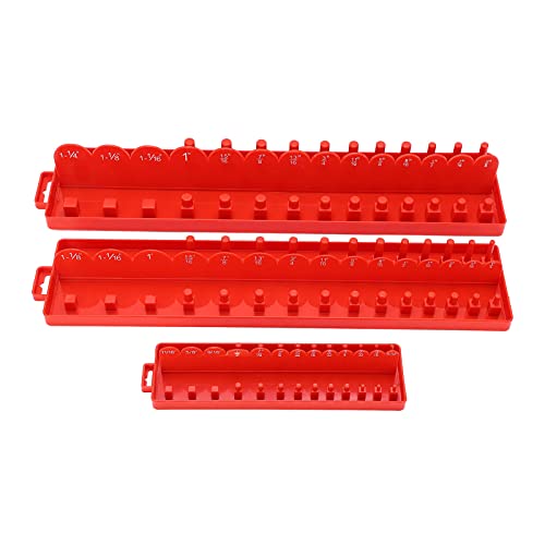 Dyocoag Socket Tablett Organizer Storage Multifunktion Autoto -Reparatur -Toolbox von Dyocoag
