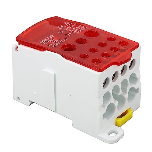 Dyocoag Terminal Block Junction Box Universal Power Distribution hohe Effizienz für verschiedene Anwendungen (Rot) von Dyocoag