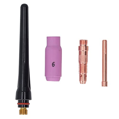Dyocoag Tig Argon Arc Schweißfackel Keramikdüsen -Elektroden -Collet -Kit zum Schweißen von Taschenlampe WP17 WP18 WP26 Dyocoag Tig Argon Arc Schweißfackel Keramikdüsen -Elektroden -Collet -Kit zum Schweißen von Taschenlampe WP17 WP18 WP26 von Dyocoag