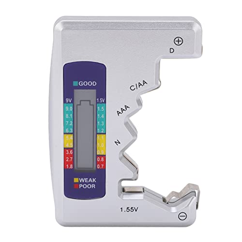 Dyocoag tragbarer digitaler Batterie -Checker 150 -mAh -Batteriekapazitätsdetektor für verschiedene Batterien Dyocoag tragbarer digitaler Batterie -Checker 150 -mAh -Batteriekapazitätsdetektor für verschiedene Batterien von Dyocoag