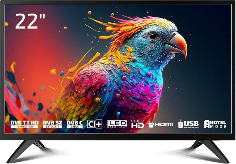 Dyon Enter 22 Pro X2 55 Cm (22 Inch) Full Hd Tv Fernseher Unvollständig B-Ware von Dyon