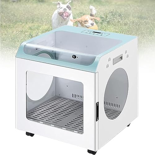 Automatische, selbstreinigende Katzentoilette mit extra großem Fassungsvermögen – Geruchsentfernung für mehrere Katzen, kleine Katzen, Hunde, Hasen – Katzentoilette für Kätzchen von Dyqyym