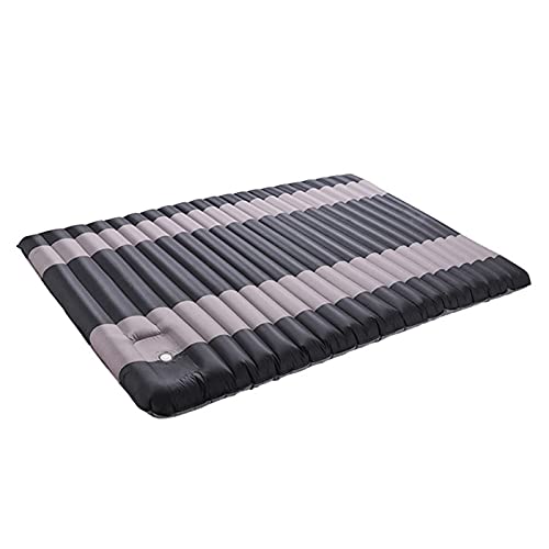 Dyqyym Aufblasbare Schlafmatratze Aufblasbare Doppelschlafunterlage 12 cm Dicke Verbreiterte Luftmatratze Für Zelt Auto Reise Campingmatte von Dyqyym