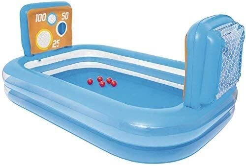 Dyqyym Aufblasbarer Pool Balkon Aufblasbarer Swimmingpool Erwachsener Innenpool Supergroßer verdickter Außenpool Hinterhof-Wasserparty von Dyqyym