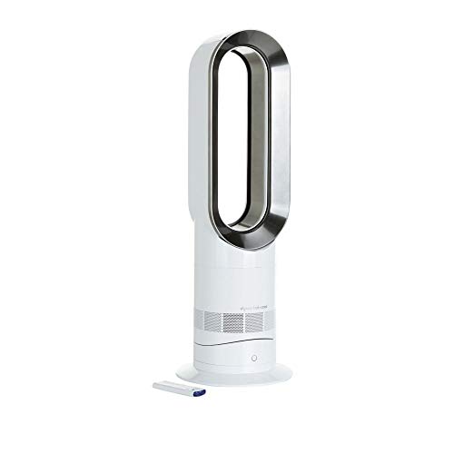 Dyson AM09 Hot and Cool Fan - White and Silver by Dyson von Dyson