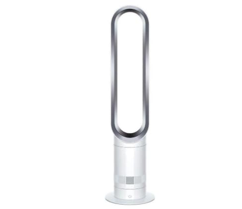 Dyson Cool AM07 Ventilator mit Fernbedienung 100cm, 9h Timer, Turmventilator leise weiß/silber, ENERGIESPAREND, Lüfter Standventilator Schlafzimmer, Lautstärke 48db, 10 Stufen von Dyson