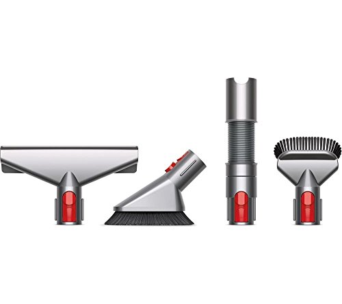 Dyson V7 V8 V10 Handheld Tool Kit Zubehör Set 967768-01 96776801 Matzratzendüse Schlauchverlängerung Kombibürste Weichbürste Quick Release von Dyson