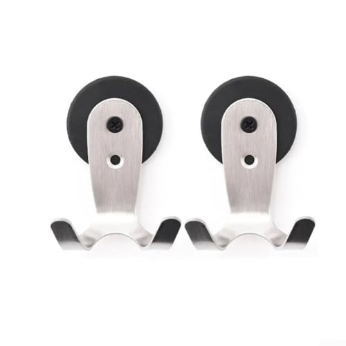 2 x Magnethalterungen für Kaffee für Tamper Edelstahl-Design für einfachen Zugang zu Espresso-Werkzeugen (Silber) von DystopiaWorld