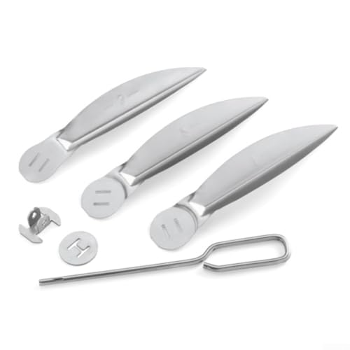22 1/2 Zoll One Touch Reinigungssystem Kit für Weber 7444 Grill Ersatzteile Entwickelt für Holzkohlegrill Wartung und effiziente Ascheentfernung von DystopiaWorld