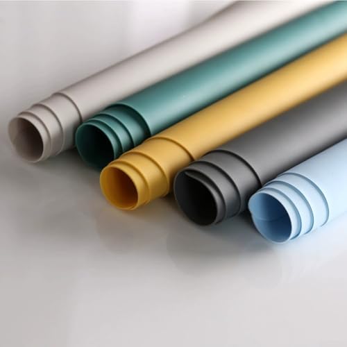 3 Stück Silikon-Tischmatten für Hitzeschutz, rutschfeste matte Unterseite, flexibel und Matten Größe 40 x 30 cm für Küche und Esstisch (hellviolett) von DystopiaWorld