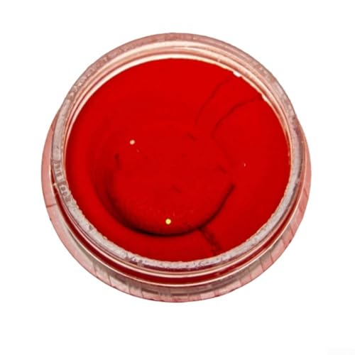 60 g schwimmender Forellenköder, Teig, Karpfenangeln, mit duftender Formel, für gleichmäßige Leistung in verschiedenen Wasserarten (rot) von DystopiaWorld