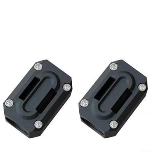 Belastbarer Motorrad-Motorschutz, Sturzbügelschutz mit Anti-Kratz-Funktionen für verbesserten Stoßstangen-Widerstand (schwarz) von DystopiaWorld