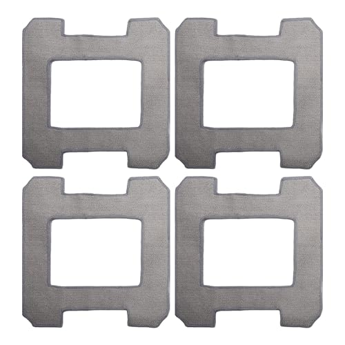 Ersatz-Set für Wischmopp-Pads, kompatibel mit verschiedenen Winbot-Modellen, vier essentielle Mikrofasertücher von DystopiaWorld