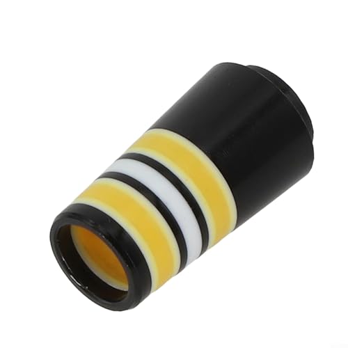 For Golf Accessory Essentials Reliable Plastic Ferrules Perfect Sized for Iron Shafts (Yellow) von DystopiaWorld