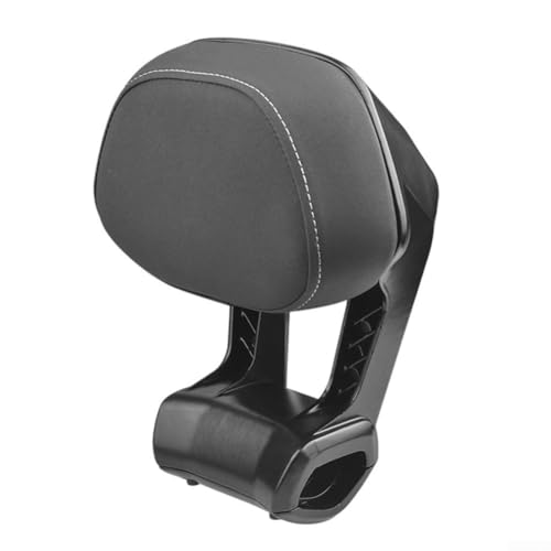 Für Ninebot Mmax Elektrofahrzeug-Roller, Hecksattel, Rückenlehne aus Aluminiumlegierung (schwarz) von DystopiaWorld