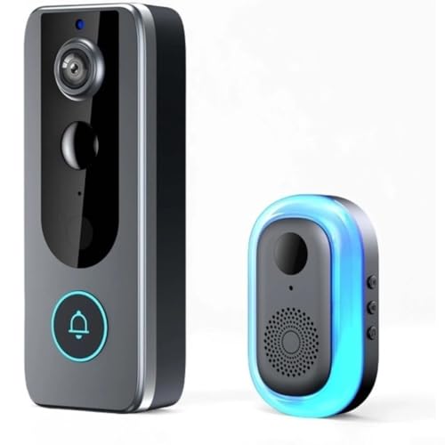 Für TUYA Smart Wireless Video Türklingel, 720P Ansicht und Zwei-Wege-Audio, Bewegungssensor, IP65 wetterfest, 4000mAh wiederaufladbare Batterie Für TUYA Smart Wireless Video Türklingel, 720P Ansicht und Zwei-Wege-Audio, Bewegungssensor, IP65 wetterfest, 4000mAh wiederaufladbare Batterie von DystopiaWorld