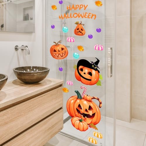 HFor Alloween WFor All Stickers Featuring Spooky Designs, Made from PVC for Long Lasting Seasonal Decoration on WFor All and Windows HFor Alloween WFor All Stickers Featuring Spooky Designs, Made from PVC for Long Lasting Seasonal Decoration on WFor All and Windows von DystopiaWorld