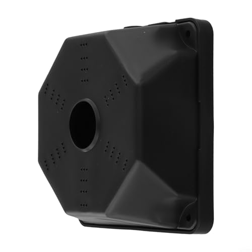 Kuppelförmige Kamera-Halterung aus Kunststoff mit Abzweigdose für den Innenbereich, bietet wasserdichte und verschleißfeste Eigenschaften (schwarz) von DystopiaWorld