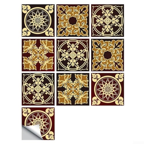 MZ-6-009 Mosaik-Fliesenaufkleber, einfach anzubringen, perfekt zur Verschönerung von Wänden und Böden in Bad und Küche MZ-6-009 Mosaik-Fliesenaufkleber, einfach anzubringen, perfekt zur Verschönerung von Wänden und Böden in Bad und Küche von DystopiaWorld