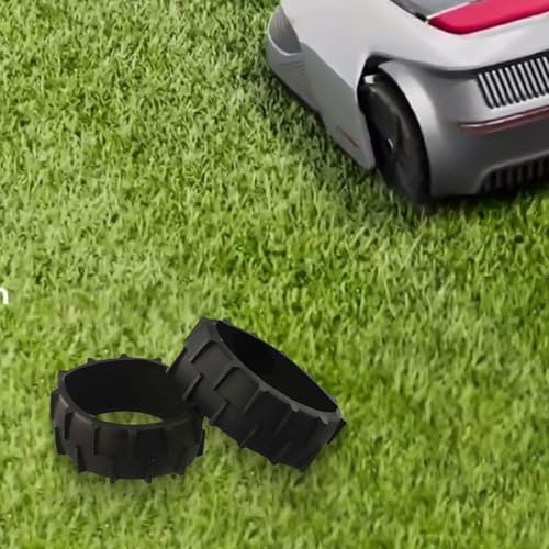 Robuste Anti-Umlenkrolle für Dreame A1 Mähroboter, verbessert die Leistung der Rasenpflege (2 Stück) von DystopiaWorld