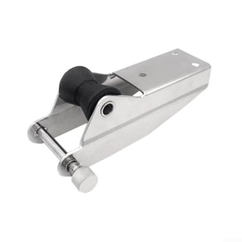 Robuste Bogenanker-Rollenhalterung aus Edelstahl für Marine-Hardware, geeignet für Yachten und Boote, bietet sichere und rostbeständige Ankerunterstützung (200 mm) von DystopiaWorld