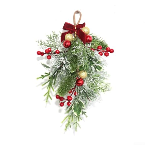Rote Frucht Tannennadel Weihnachtsblume mit Schleife Tannenzapfen und roten Beeren, Beerenstiele, Dekorsträuße, für Geburtstag, Hochzeit, Tisch, Weihnachten Rote Frucht Tannennadel Weihnachtsblume mit Schleife Tannenzapfen und roten Beeren, Beerenstiele, Dekorsträuße, für Geburtstag, Hochzeit, Tisch, Weihnachten von DystopiaWorld