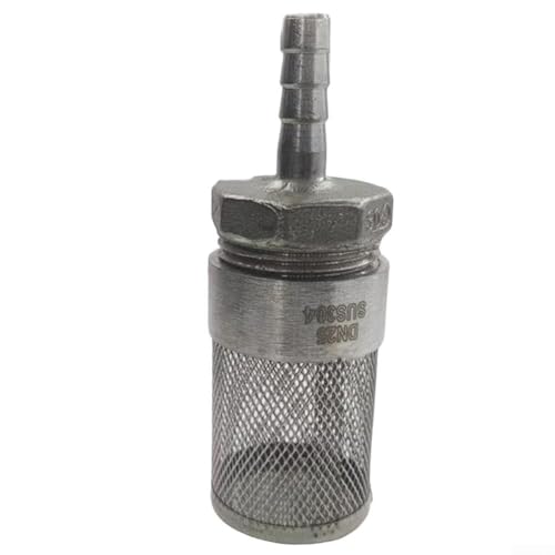 Schlauchstutzensieb aus zuverlässigem Edelstahlmaterial, perfekt geeignet für verschiedene Pumpengrößen (von 6 bis 18 mm) (10 mm) von DystopiaWorld