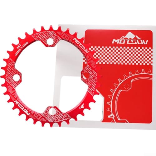 Schmales, breites rundes Kettenrad, speziell für Mountainbike-Bedürfnisse (Red38T) von DystopiaWorld