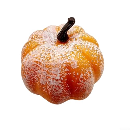 Set mit 12 künstlichen Kürbissen für Herbst, Heimdekoration, geeignet für Halloween und Thanksgiving Tischdekoration Set mit 12 künstlichen Kürbissen für Herbst, Heimdekoration, geeignet für Halloween und Thanksgiving Tischdekoration von DystopiaWorld
