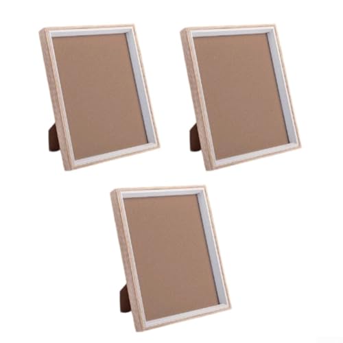 Set mit 3 stilvollen schwarzen Rahmen für mühelose Integration in die Heimdekoration (25,4 cm Holz) von DystopiaWorld