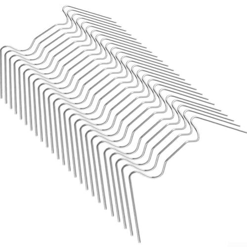 Sichern Sie Ihr Gewächshaus effizient mit zuverlässigen Glas-Clips. Wählen Sie je nach Bedarf aus 2 bis 100 Stück (50 Stück) von DystopiaWorld