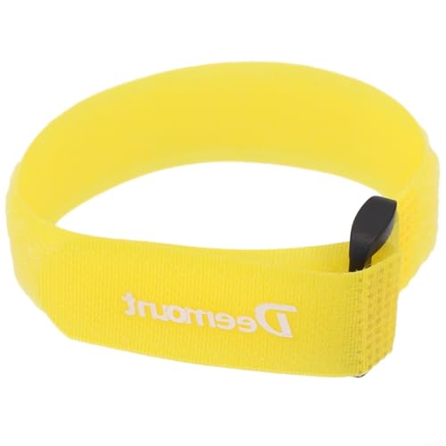 Sichern Sie Ihre Ausrüstung mit Fahrrad-Kabelbindungsgürtel, multifunktionaler Nylon-Befestigungsgurt (gelb) von DystopiaWorld