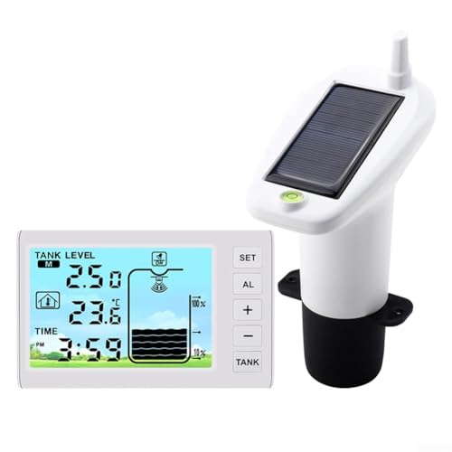 Solar Charging Water Level Monitor, Oil Tank Level Monitor, With Backlight On/Off And Alarm Function, For Easy Reading Of Levels Solar Charging Water Level Monitor, Oil Tank Level Monitor, With Backlight On/Off And Alarm Function, For Easy Reading Of Levels von DystopiaWorld