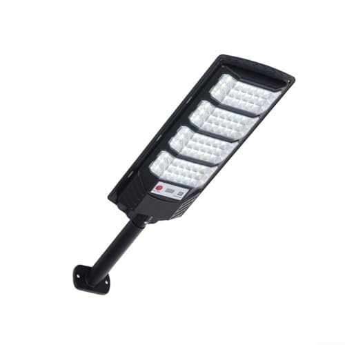 Solar-Straßenlaterne, integrierter Bewegungsmelder, mit All-in-One-Design und intelligenter Bewegungserkennung, für Garten (400 W) von DystopiaWorld