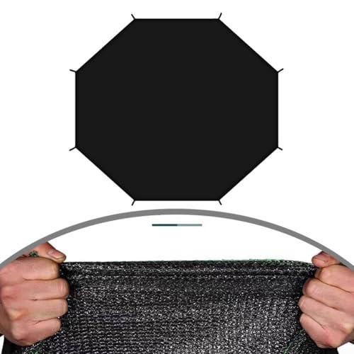 Spring Bed Shade Cover, Round Frame Protector, With 90% Sun Protection, For Outdoor Backyard Playground Equipment(3.0 m for 6 Pole) von DystopiaWorld