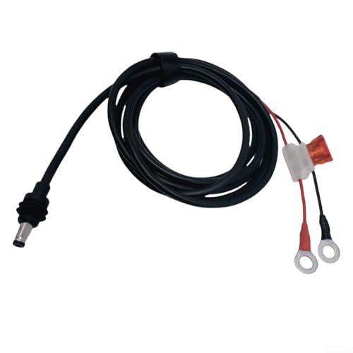 Stromkabel Verdrahtung Verlängerungsbaum 16AWG Auto Sicherungshalter Verlängerungskabel mit robusten O-Ring-Terminals für Starlink Mini für Autos, Wohnmobile, Yachten von DystopiaWorld