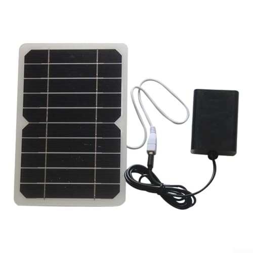 Tragbarer Solar-Teichbelüfter, 5 W, 5 V, Solar-Teich-Luftpumpe, mit 2 Luftblasensteinen, für den Außenbereich, Garten, Aquarium, Pool, kleine Fischteiche Tragbarer Solar-Teichbelüfter, 5 W, 5 V, Solar-Teich-Luftpumpe, mit 2 Luftblasensteinen, für den Außenbereich, Garten, Aquarium, Pool, kleine Fischteiche von DystopiaWorld