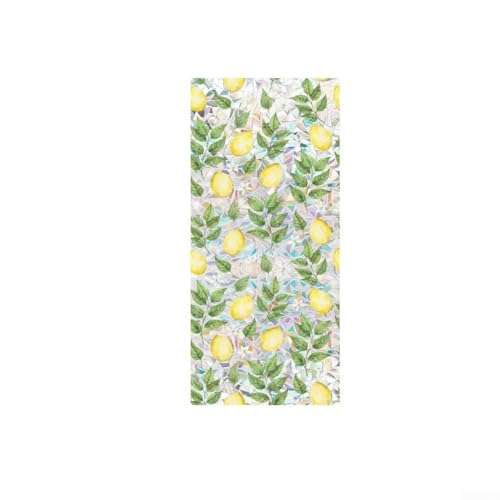 Wiederverwendbarer und abnehmbarer Fensteraufkleber aus PVC mit Blumenmuster, geeignet für die Dekoration von Glas in Badezimmern, Küchen, Schlafzimmern und Mieträumen (B) von DystopiaWorld