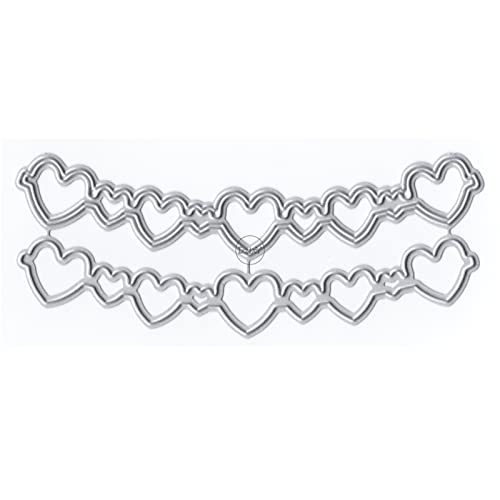 DzIxY Metall-Stanzformen für Kartenherstellung, Herzdekoration, Prägepapier, Stanzformen, Scrapbooking, Maschinen, Schablonen, Aufbewahrungstaschen, Zubehör DzIxY Metall-Stanzformen für Kartenherstellung, Herzdekoration, Prägepapier, Stanzformen, Scrapbooking, Maschinen, Schablonen, Aufbewahrungstaschen, Zubehör von DzIxY