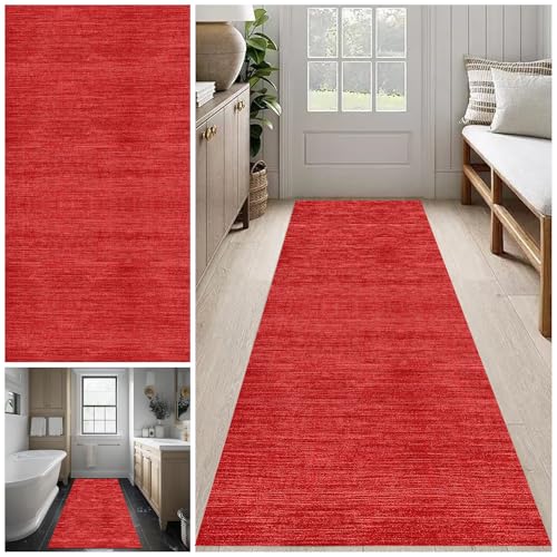 Dzaebji Teppich Läufer Flur Küche rutschfest Küchenteppich Fußmatte Flur Runner Teppiche Korridor Waschbar Küchenläufer Flurteppich Teppich Eingangsteppich Teppichläufer für Entryway Küche60 x 140 cm von Dzaebji
