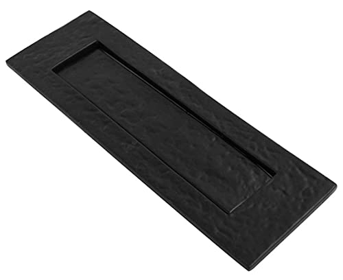 Briefschlitz aus Gusseisen, Antik-Look, Schwarz von Dzina