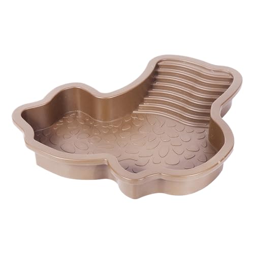 DzpKrka Reptilien Badewanne, 35 X 28.5 X 4.3 cm Schildkröten Wasserbecken, ABS Schildkröten-Badewanne Mit Leiter, Schildkrötenbecken Für Amphibien, Landschafts-Aquarium-Dekoration DzpKrka Reptilien Badewanne, 35 X 28.5 X 4.3 cm Schildkröten Wasserbecken, ABS Schildkröten-Badewanne Mit Leiter, Schildkrötenbecken Für Amphibien, Landschafts-Aquarium-Dekoration von DzpKrka