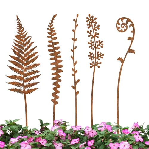 DzpKrka Rustikale Eisen Ziergräser 27-32cm - Gartendekoration Für Außenbereich Pflanzgefäße Rasengestaltung Langlebig DzpKrka Rustikale Eisen Ziergräser 27-32cm - Gartendekoration Für Außenbereich Pflanzgefäße Rasengestaltung Langlebig von DzpKrka