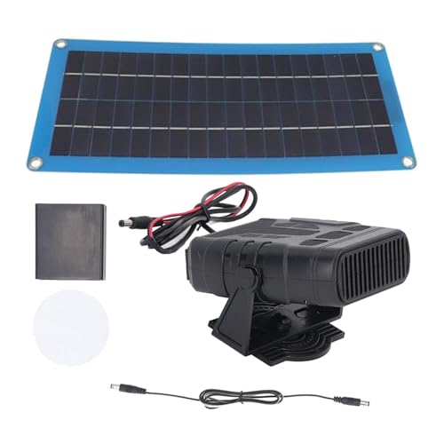 DzpKrka Solarpanel-heizung, 30 W Solarbetriebene Heizung Solarpanel, 43.5 X 20 X 0.5 Cm Solarpanel Monokristallin, Solar Heizung Für Gewächshaus Scheibenheizung Tragbare Autoheizung von DzpKrka