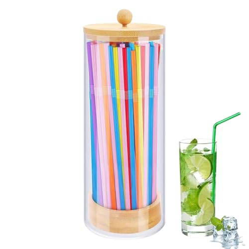 DzpKrka Strohhalme Spender, 27x8 Cm Strohhalmspender Mit Deckel, Acryl Strohhalm Behälter, Trinkhalme Aufbewahrungsorganizer, Theken Spenderhalter Mit Deckel Für Gastronomie Küche Café DzpKrka Strohhalme Spender, 27x8 Cm Strohhalmspender Mit Deckel, Acryl Strohhalm Behälter, Trinkhalme Aufbewahrungsorganizer, Theken Spenderhalter Mit Deckel Für Gastronomie Küche Café von DzpKrka