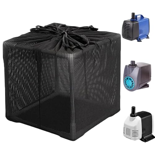 DzpKrka Teichpumpen Filterbeutel, 13x13x13cm Filterbox, Teichpumpen Filtertasche, Teichfilter Abdeckhauben Netzbeutel, Verstopfungsschutz Feines Netz Mit Zugband Für Außenteich Gartenteich Zierteich DzpKrka Teichpumpen Filterbeutel, 13x13x13cm Filterbox, Teichpumpen Filtertasche, Teichfilter Abdeckhauben Netzbeutel, Verstopfungsschutz Feines Netz Mit Zugband Für Außenteich Gartenteich Zierteich von DzpKrka