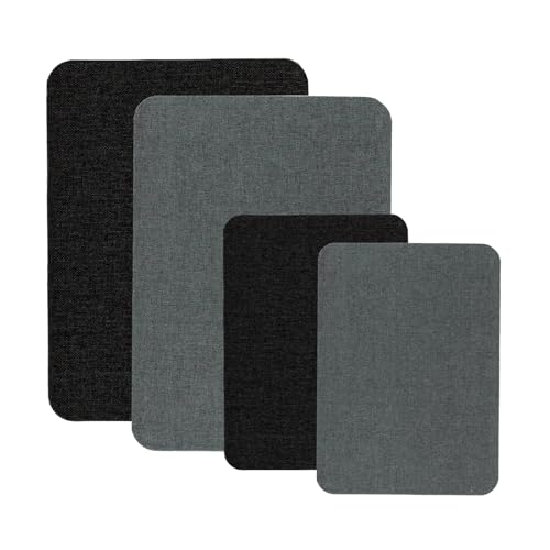 4 PCS Leinen Patch Selbstklebende Leinenstoff Reparatur Patches Flicken Selbstklebend Stoff Aufkleber Klebeband Patches Textilkleber für Sofas,Autositze,Bürostuhl,Kopfteile,Vorhang(Schwarz,Dunkelgrau) 4 PCS Leinen Patch Selbstklebende Leinenstoff Reparatur Patches Flicken Selbstklebend Stoff Aufkleber Klebeband Patches Textilkleber für Sofas,Autositze,Bürostuhl,Kopfteile,Vorhang(Schwarz,Dunkelgrau) von Dzsomt