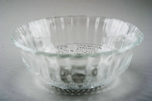 Schale Glas Schüssel Sahneschale Obstschale Konfektschale Kompotschale von E+N Deko