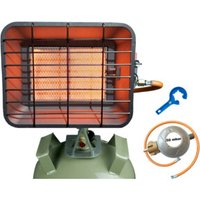 BLUECRAFT Infrarot Aufsteckstrahler BC4200PZ mit Piezozündung von Stellfeld & Ernst